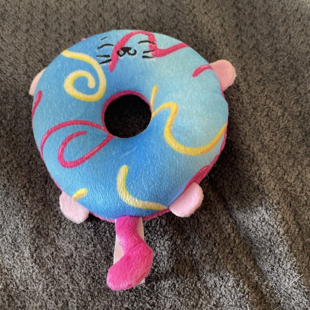 Pikmi Pops Plush Cat Donut Blue J33